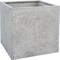 Signature Home Collection Volcanic Stone Cube Standing Planter - 18" - Beige and Taupe